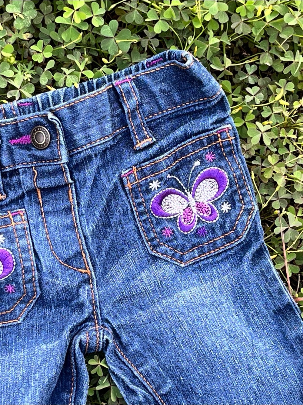 Y2K Healthtex Butterfly Jeans